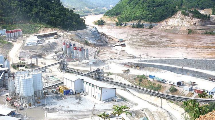 Xayaburi Dam Xayaburi mainstream dam on the Lower Mekong River Lao PDR EJAtlas