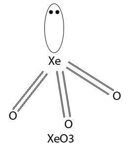 Xenon trioxide Oxides of Xenon XeO3 and XeO4 Mastering Chemistry Help