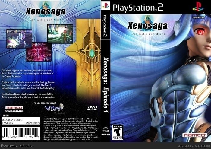 Xenosaga Episode I Xenosaga Episode I Der Wille zur Macht PlayStation 2 Box Art Cover