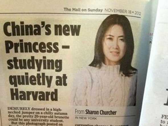 Xi Mingze Xi Mingze Harvard Article Goes Viral Business Insider. She is Smiling with a with a tight-lipped smile, with blonde hair and wearing a white top.