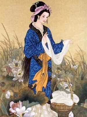 Xi Shi Xi Shi Beautiful Goddess of the Lotus Blossom