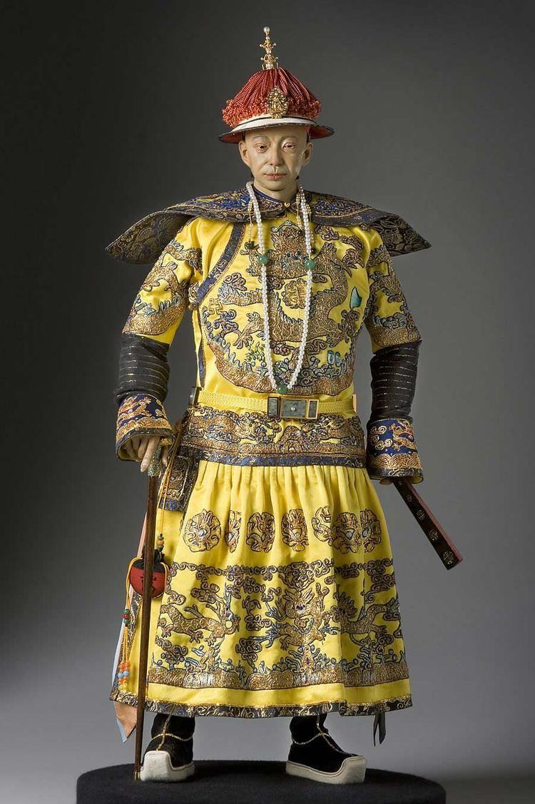 Xianfeng Emperor Full length color image of HsienFeng Emperor aka Xianfeng Emperor