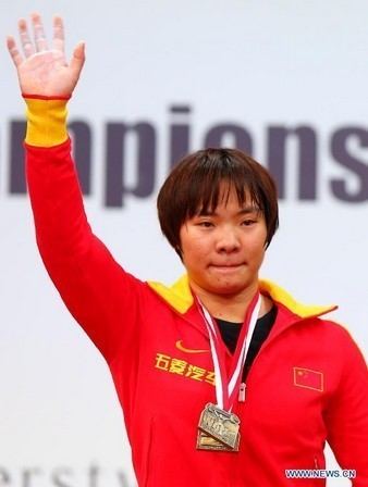 Xiang Yanmei Xiang Yanmei Wins Gold at Womens 69kg in World Championships All