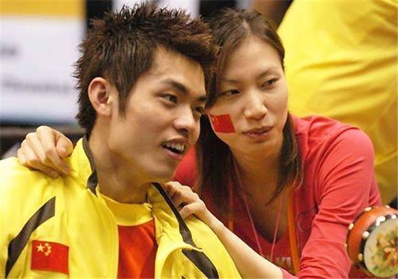 Xie Xingfang Badminton Stars Family Lin Dan and Xie Xingfang