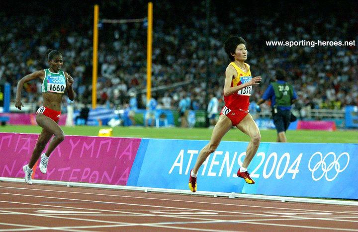 Xing Huina Huina Xing 2004 Olympic 10000m Champion result China