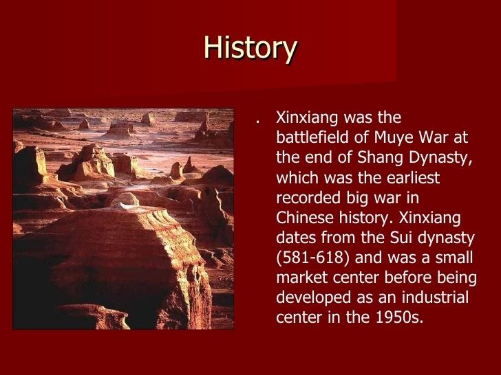 Xinxiang in the past, History of Xinxiang