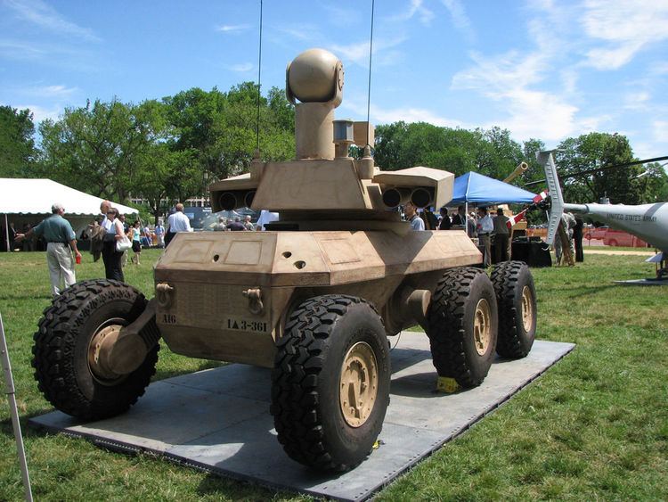 XM1219 Armed Robotic Vehicle