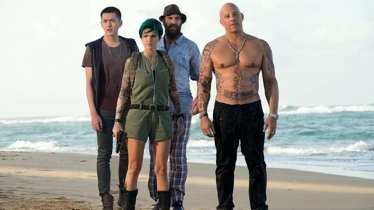 Kris Wu, Ruby Rose, Rory McCann and Vin Diesel in a scene from the 2017 movie, XXX: Return of Xander Cage