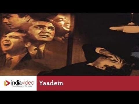 Yaadein (1964 film) Yaadein 1964 172365 Bollywood Centenary Celebrations YouTube