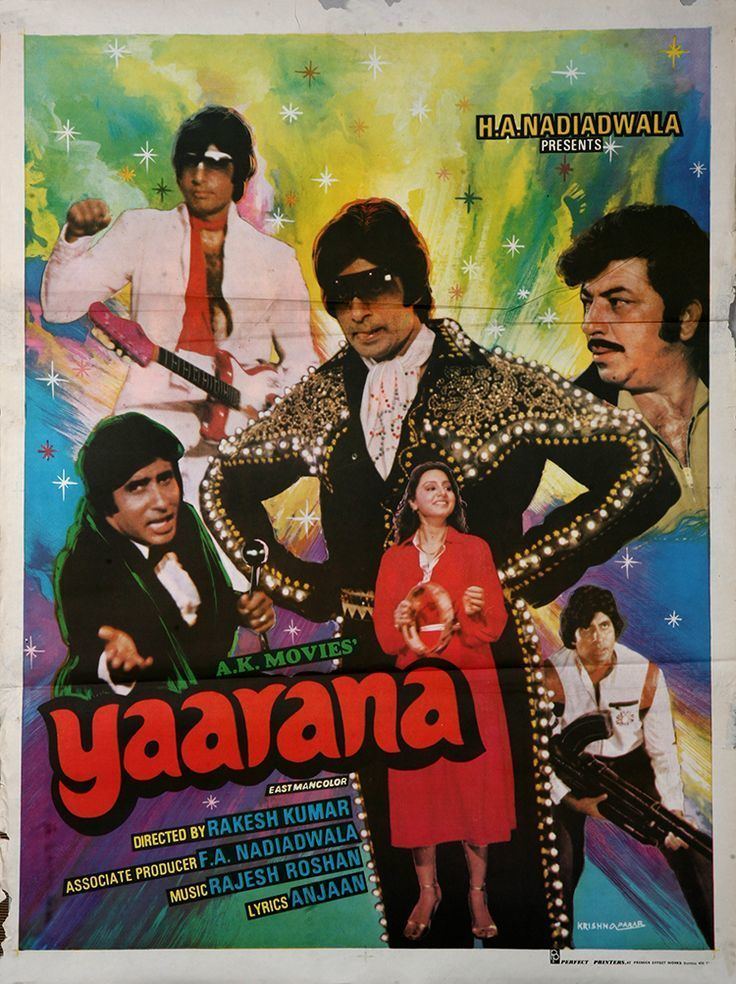 Yaarana (1981 film) 537 best Amitabh Bachchan Bollywood Posters images on Pinterest