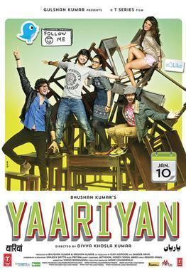 Yaariyan (2014 film) httpsuploadwikimediaorgwikipediaen221Yaa