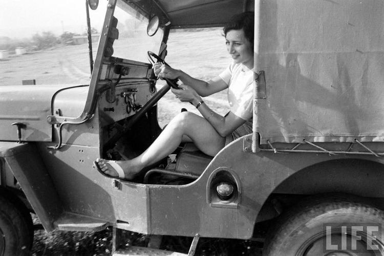 Yael Dayan Yael Dayan on The Jeep CJ3B Page