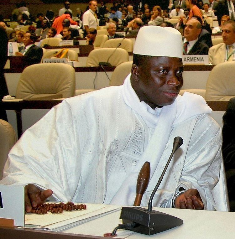 Yahya Jammeh Yahya Jammeh Wikipedia the free encyclopedia