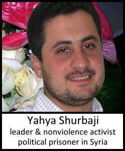Yahya Shurbaji Take Action Yahya Shurbaji Nonviolence Activist and Political
