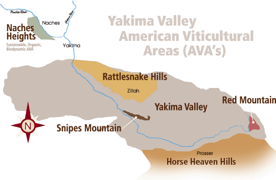 Yakima Valley AVA Yakima Valley Wine AVAs Washingtons Real Wine Country