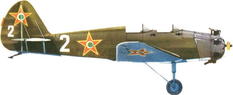 Yakovlev UT-2 WINGS PALETTE Yakovlev UT1UT2 Mink Hungary