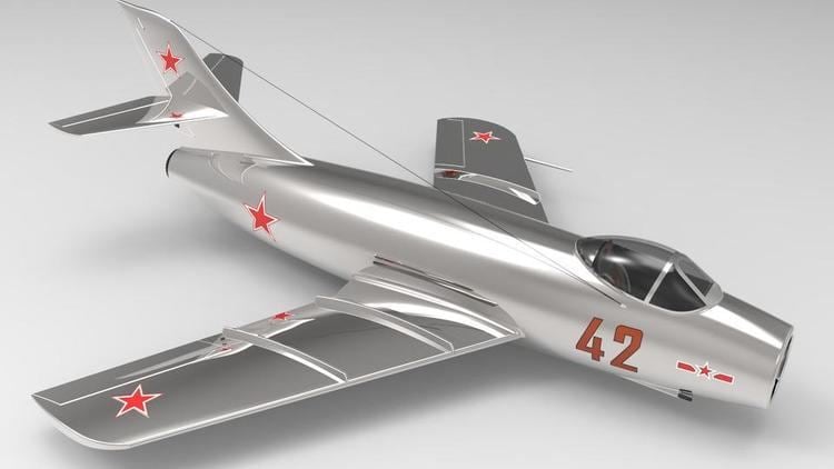 Yakovlev Yak-30 (1948) Yakovlev Yak30 STEP IGESSTLAutodesk Inventor 3D CAD model