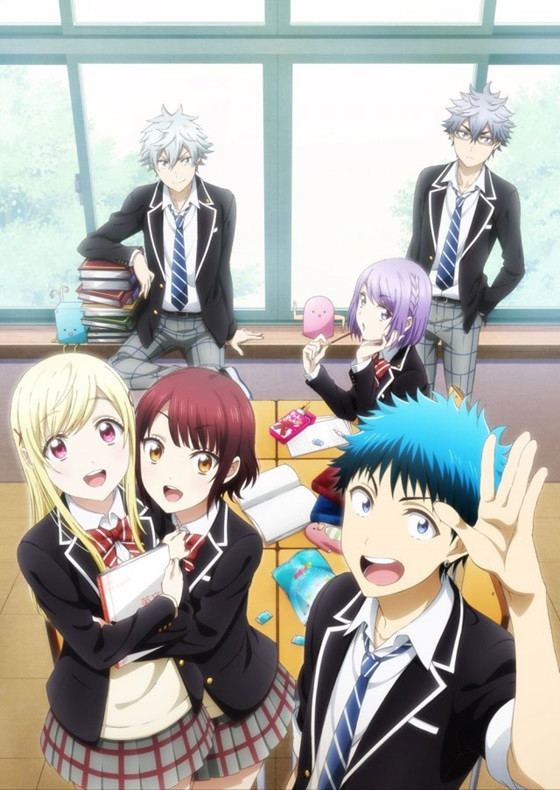 Yamada-kun and the Seven Witches Crunchyroll 2nd Key Visual for Yamadakun and the Seven Witches