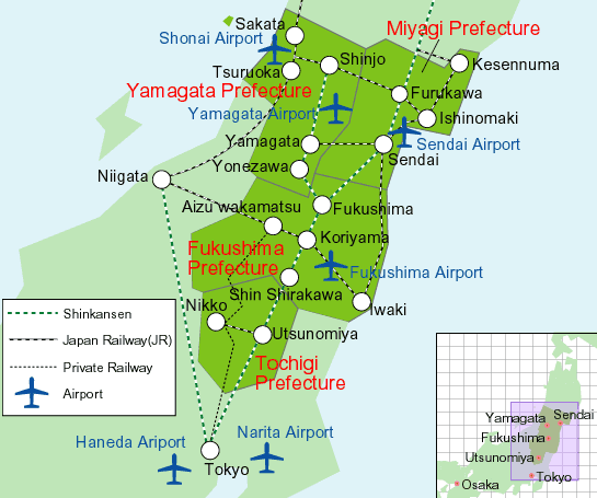 Yamagata Prefecture Tourist places in Yamagata Prefecture