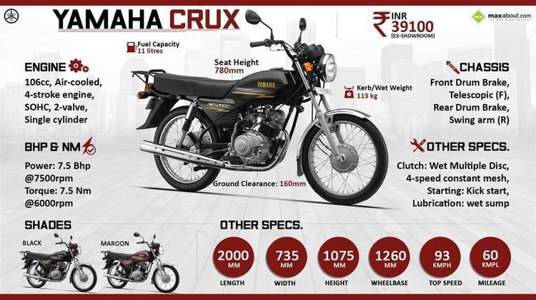 Yamaha Crux Yamaha Crux Price Specs Review Pics Mileage in India