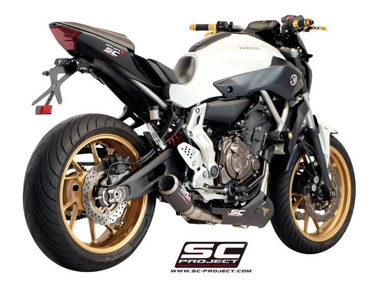 Yamaha MT-07 SCProject Shop YAMAHA MT07 EXHAUST SYSTEM