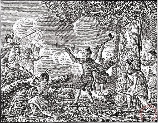 Yamasee War Flintlock and tomahawk Yamasee War 17151717