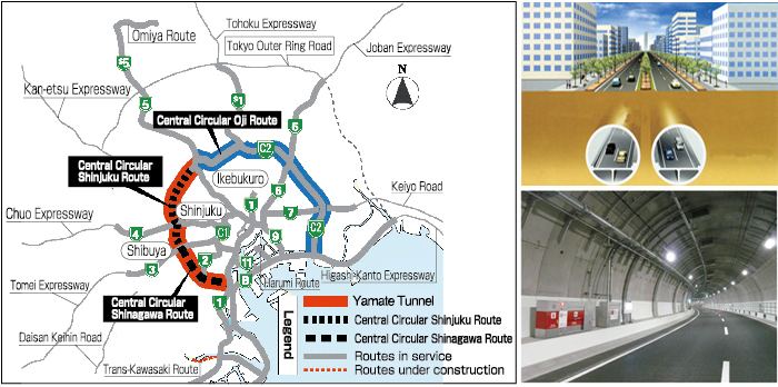 Yamate Tunnel Planning and Constructionshutoko Metropolitan Expressway Company