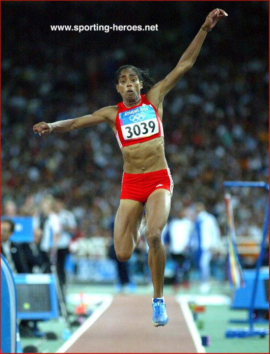 Yamilé Aldama Yamile ALDAMA 4th in the Triple Jump at 2004 Olympic Games Sudan