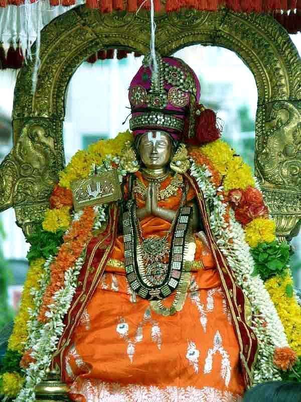 Yamunacharya Yamunacharya to Aalavandar The Acharyar who was guru of Swami