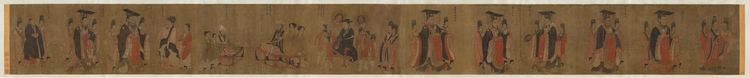 Yan Liben Yan Liben The Thirteen Emperors Chinese Painting