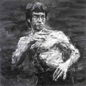 Yan Pei-Ming YAN PEIMINGChinese B 1960 Bruce Lee Fighting