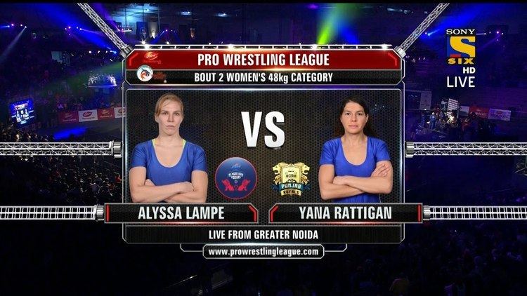 Yana Rattigan Pro Wrestling League 2015Alyssa Lampe Vs Yana Rattigan20th