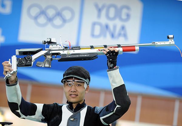 Yang Haoran Chinas Yang Haoran secures gold medal with dominant shooting