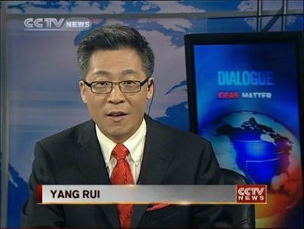 Yang Rui CCTV Yang Ruis AntiForeigner Rant Chinese Netizen Reactions