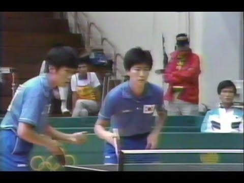 Yang Young-ja 1988 Olympic WD Yang YoungJa Hyun JungHwa vs Chang