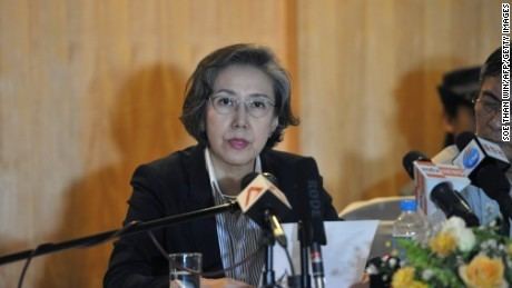 Yanghee Lee UN rights boss slams Myanmar monk for 39whore39 comment
