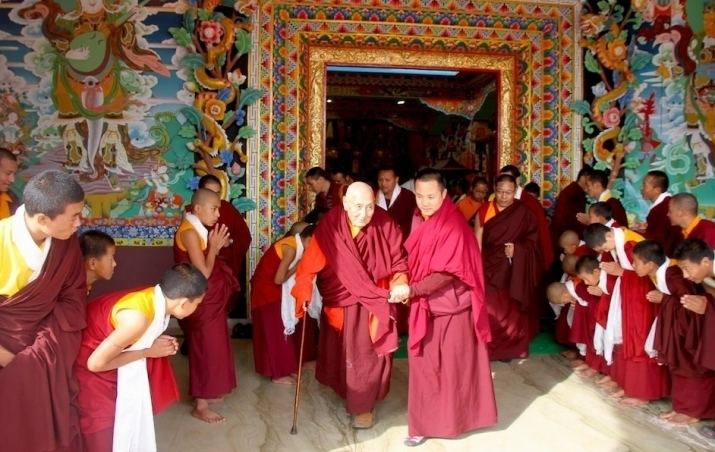 Yangthang Rinpoche Yangthang Rinpoche Gives Nyingtik Yabshi Transmission at Palyul