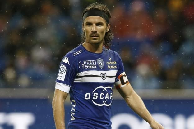 Yannick Cahuzac Foot Ligue 1 Bastia Bastia Yannick Cahuzac est touch