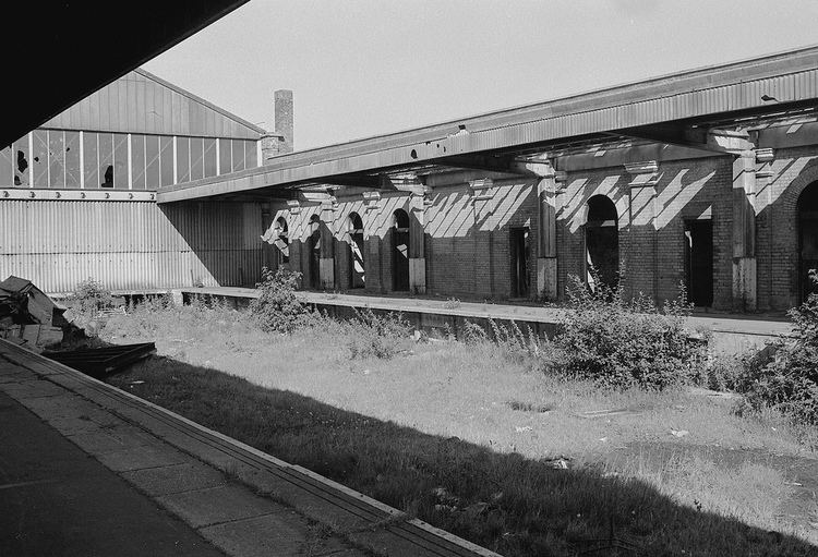 Yarmouth South Town railway station Yarmouth South Town station 1976 Bluepelicanrailway Flickr