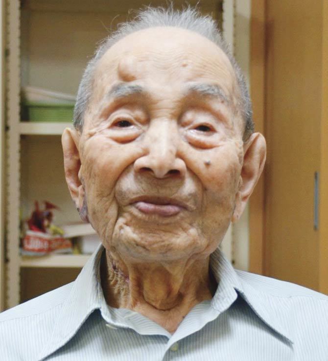 Yasutaro Koide Enjoy everything but don39t overdo World39s oldest living