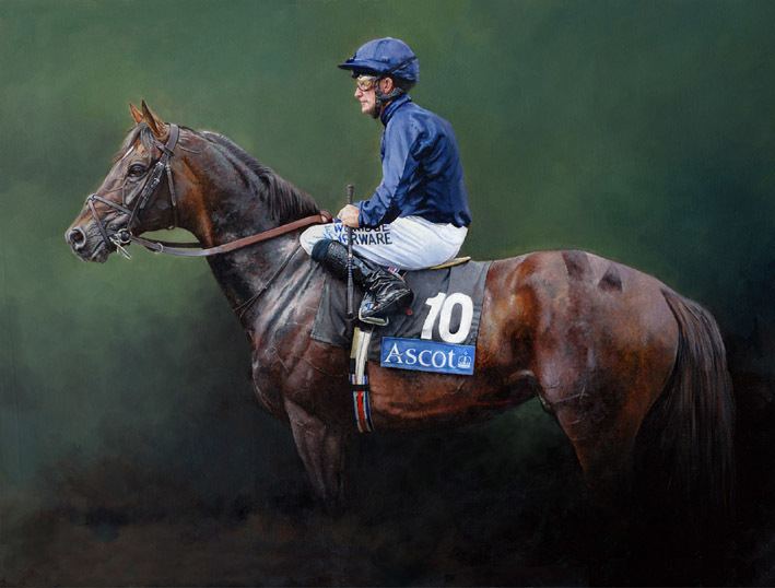 Yeats (horse) Yeats Limited Edition Horse Racing Print by Sean McMahon