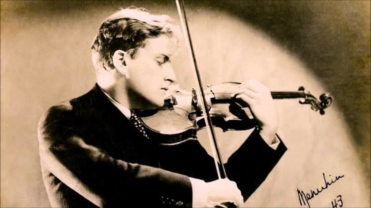Yehudi Menuhin Johann Sebastian Bach Violin Concerto BWV1042 I Allegro Yehudi