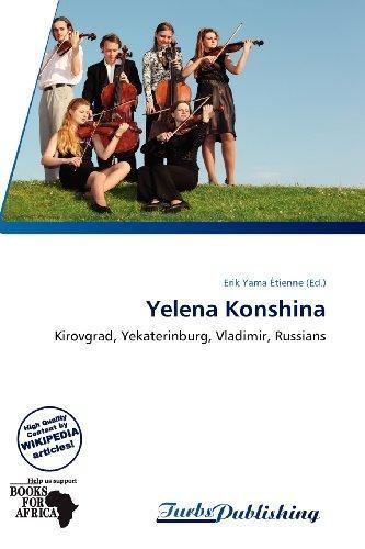 Yelena Konshina 9786201526822 Yelena Konshina AbeBooks 620152682X