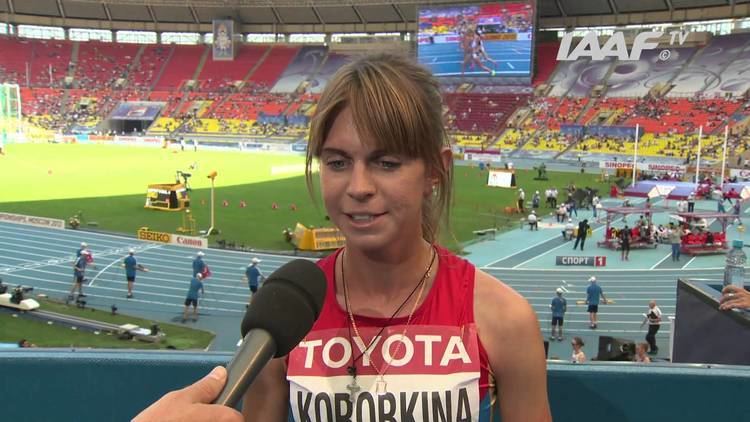 Yelena Korobkina Moscow 2013 Elena KOROBKINA RUS 1500m Women Heat 3