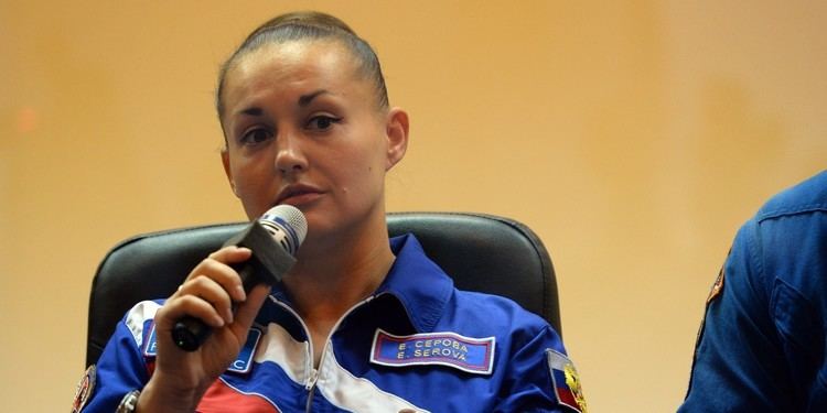 Yelena Serova Russian Cosmonaut Slaps Down Reporters Asking About Her