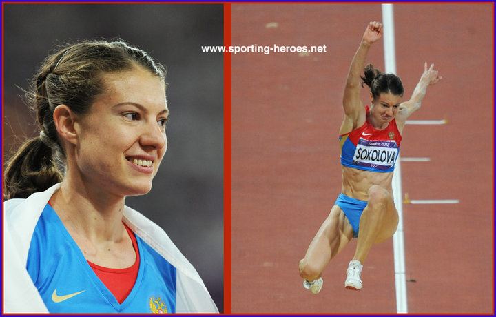 Yelena Sokolova (long jumper) sokolova Yelena Silver medal at 2012 Olympics in long
