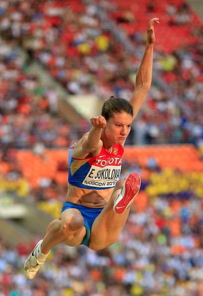 Yelena Sokolova (long jumper) Elena Sokolova Pictures 14th IAAF World Athletics
