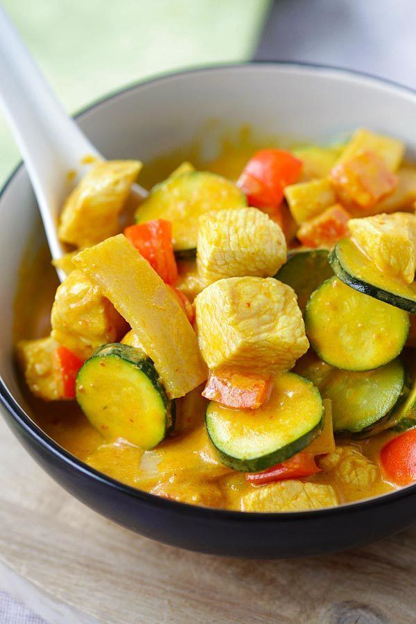 Yellow curry Thai Yellow Curry Easy Delicious Recipes