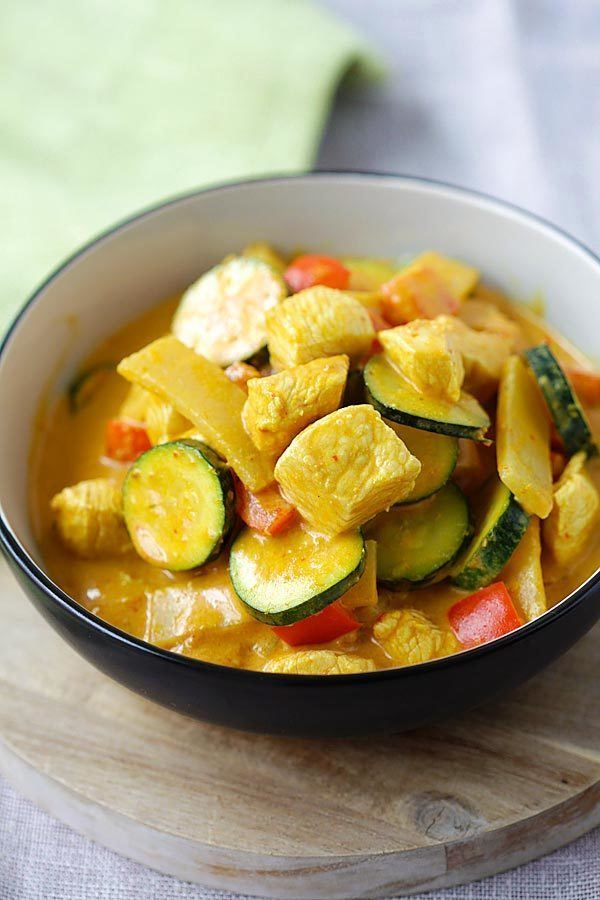 Yellow curry Thai Yellow Curry Easy Delicious Recipes