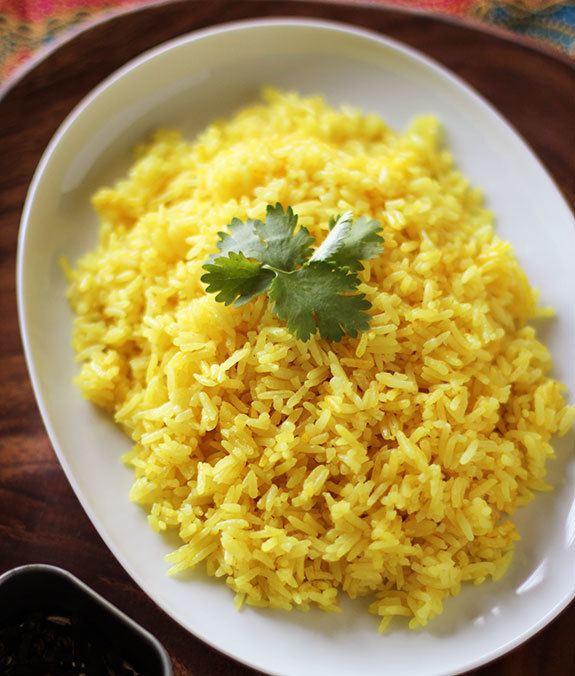 Yellow rice Eat Your Greens Fragrant Yellow Rice